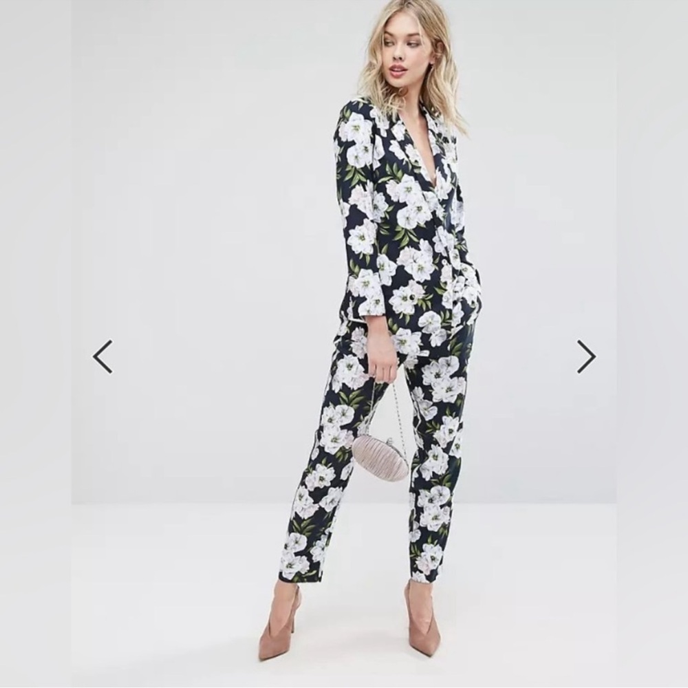 Oasis Floral Print Blazer